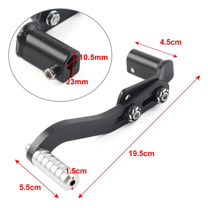 Universal Motorcycle Gear Shift Lever Footrest Pedal Shifter CNC Aluminum