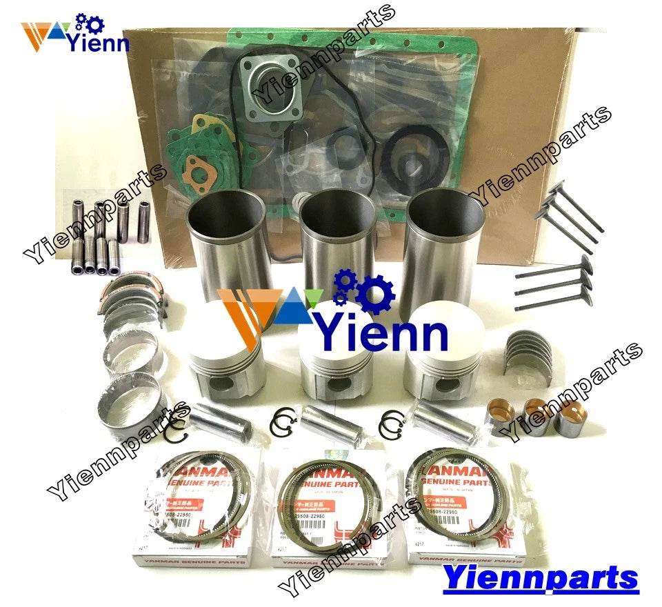 Overhaul Rebuild Kit for Yanmar Engine Digger Generator (3T84HLE, 3T84HTLE)