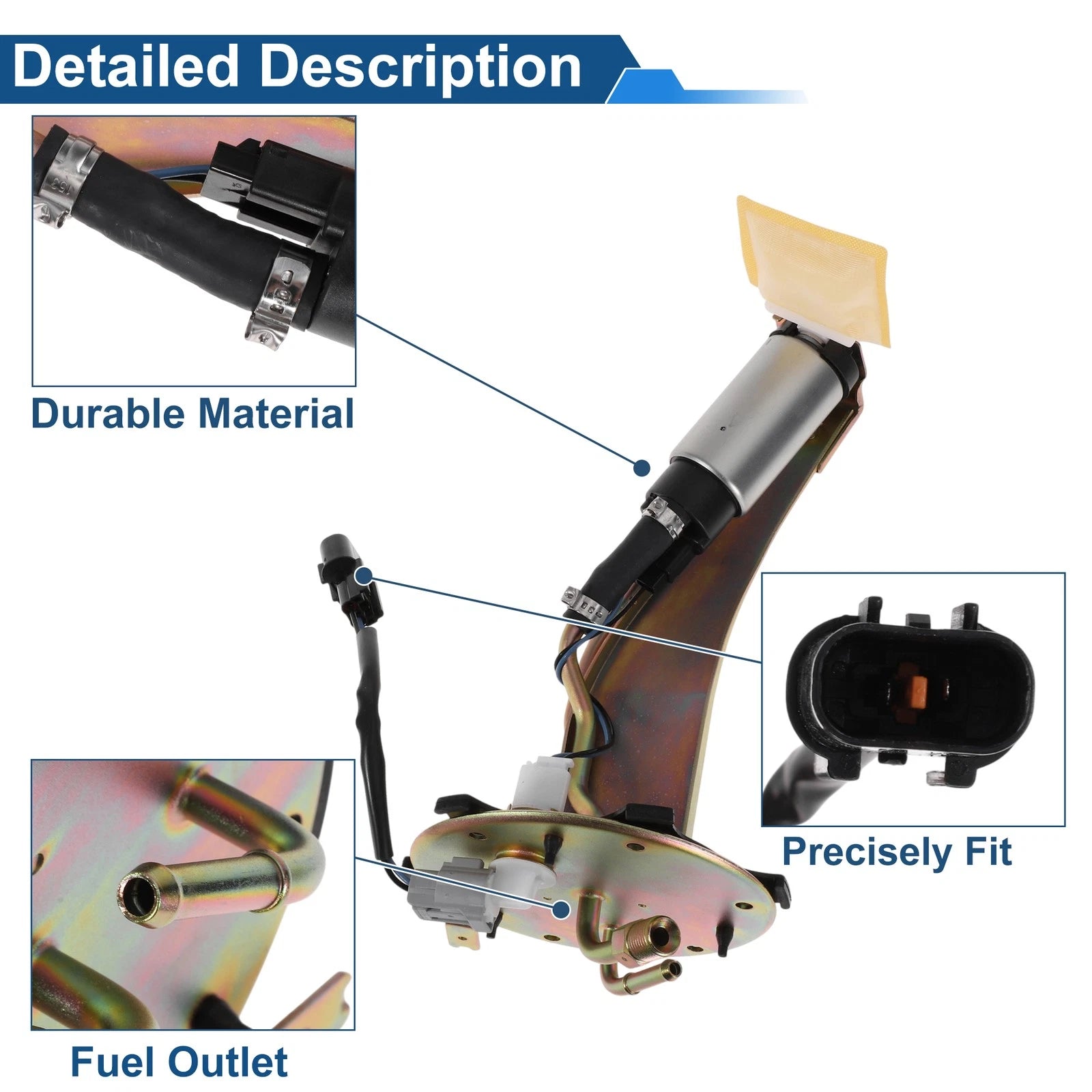 Fuel Level Sending Unit Module for Mitsubishi Montero II (1989–2004) MR376049