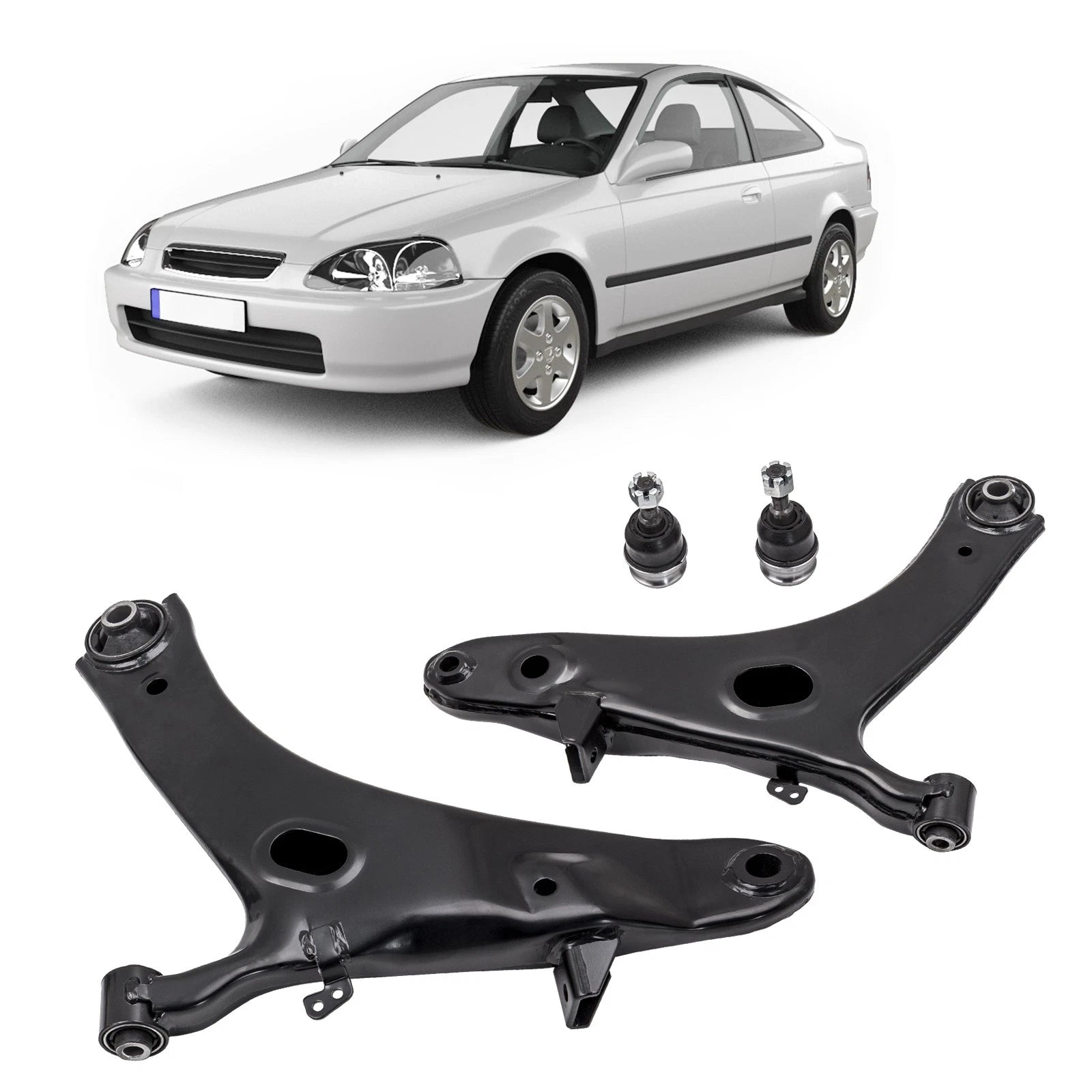 2X Front Lower Control Arm with Ball Joint for Subaru Forester (2009–2013)