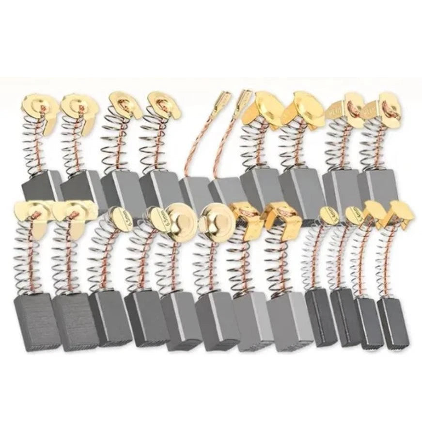 22pcs Carbon Brush Replacement for Electric Motors & Power Tools (11 Sizes)