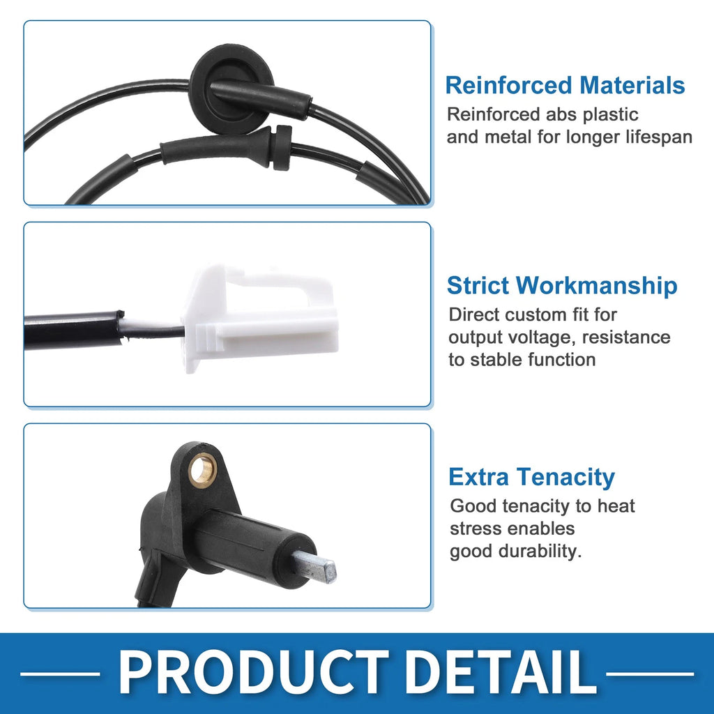 ABS Wheel Speed Sensor Replacement for Hyundai Santa Fe (2001–2006)