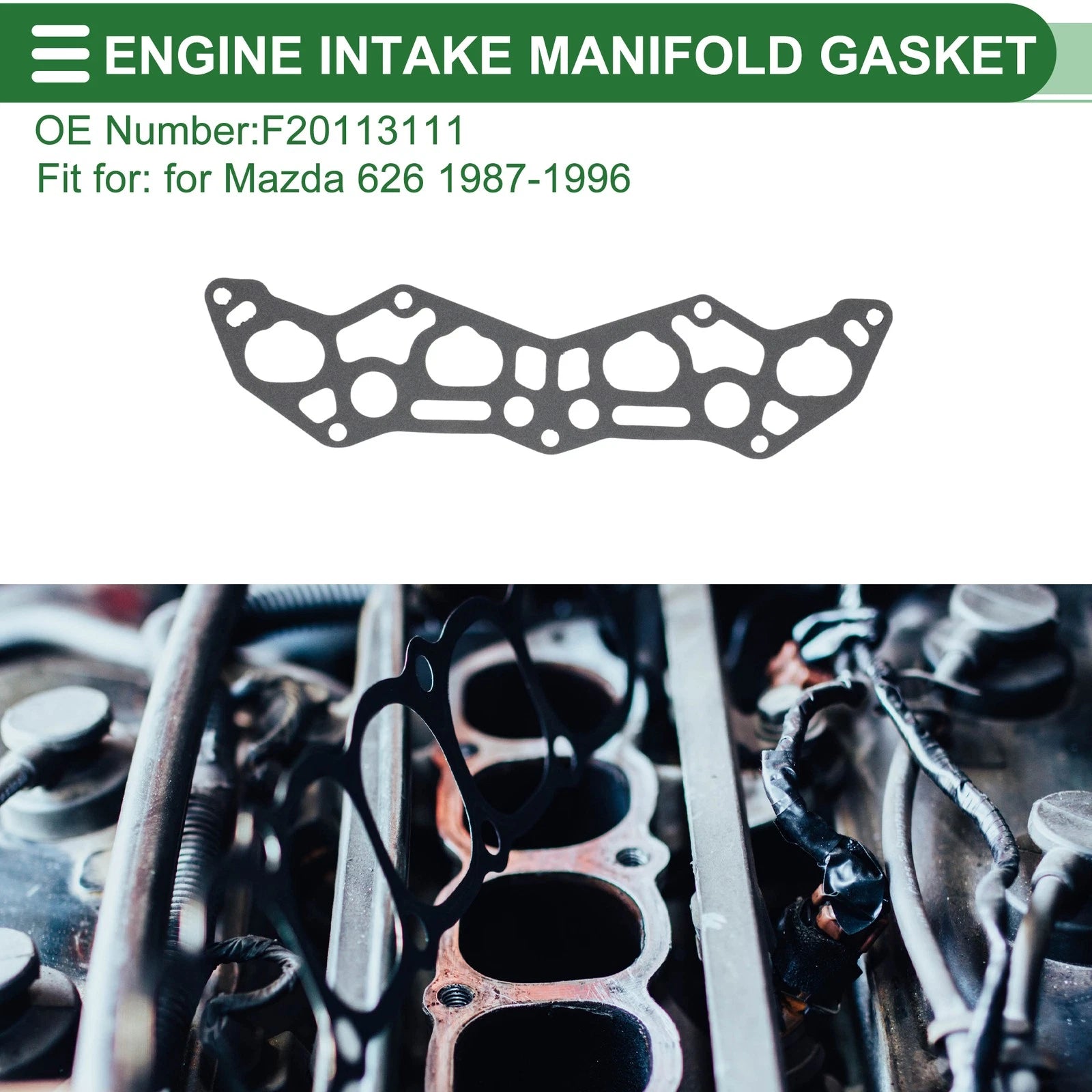Engine Intake Manifold Gasket Replacement for Mazda 626 (1987–1996)