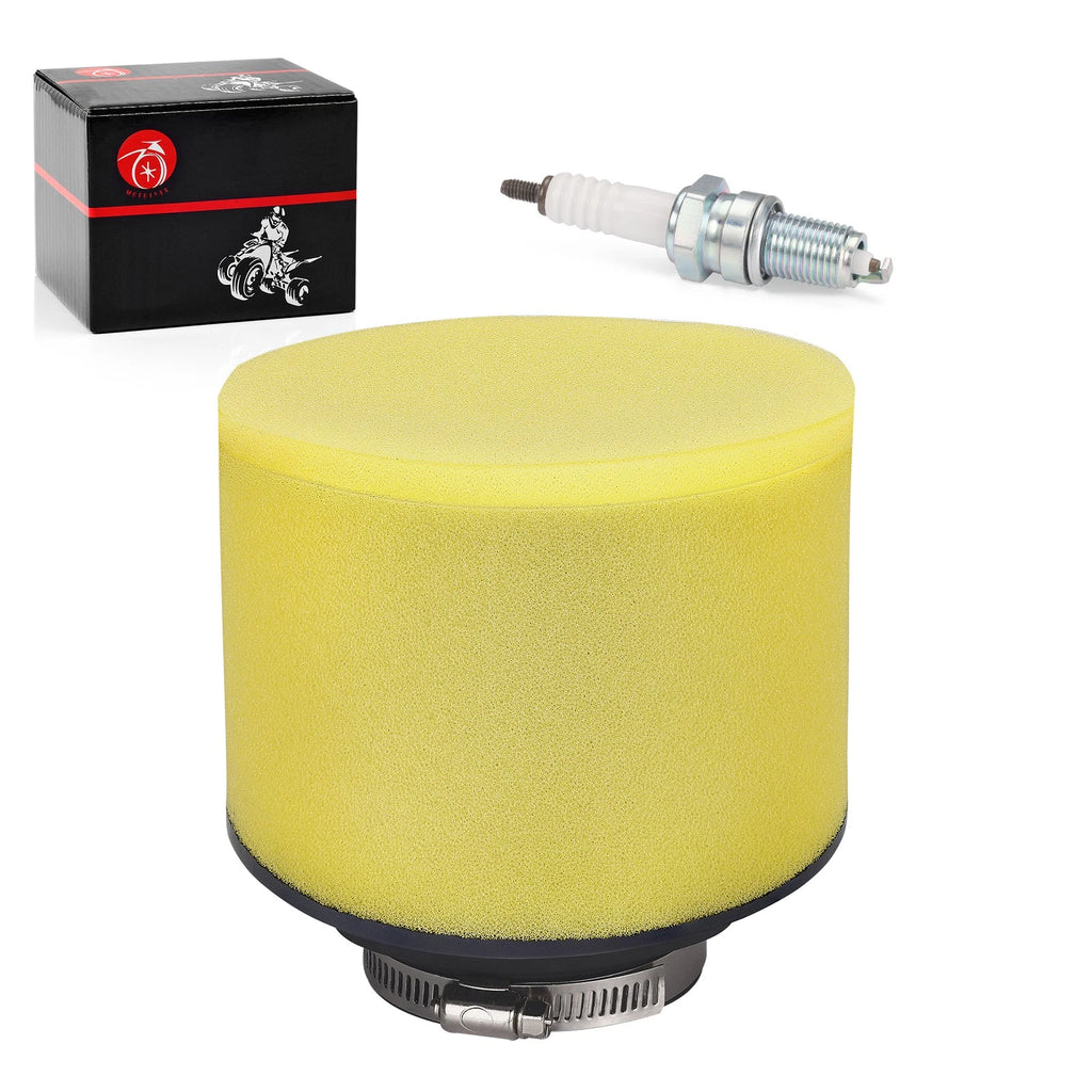 Air Filter + Clamp + Spark Plug for Honda TR200 Fat Cat (1986–1987) 17213-HB7-670
