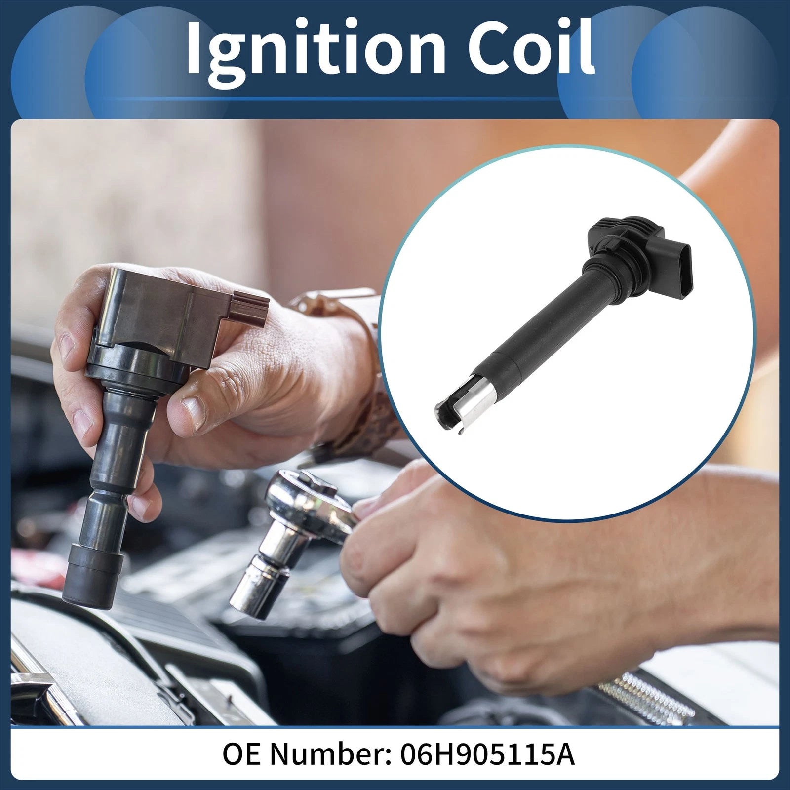 Ignition Coil Pack No. 06H905115A for Volkswagen Beetle (2006–2014)