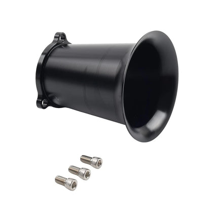 Black Aluminum Velocity Stack Air Intake Cleaner for Harley (CV Carb)