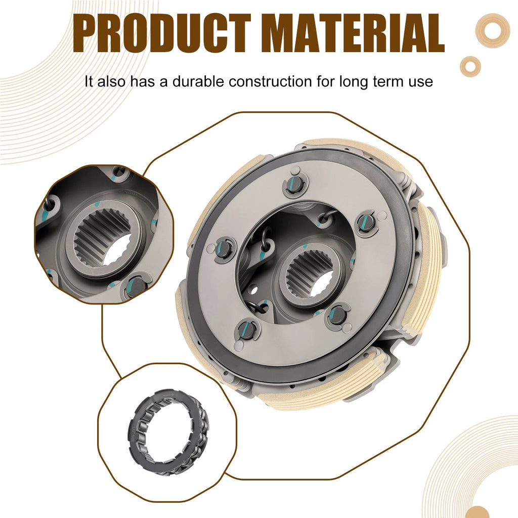 Centrifugal Wet Clutch One Way Bearing for Honda TRX300FW (1988–2000)
