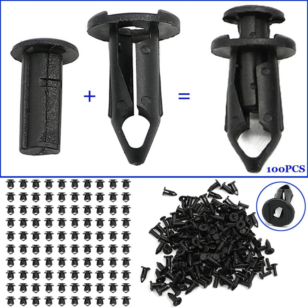 100X Rivets Fastener for Outlander ATV UTV