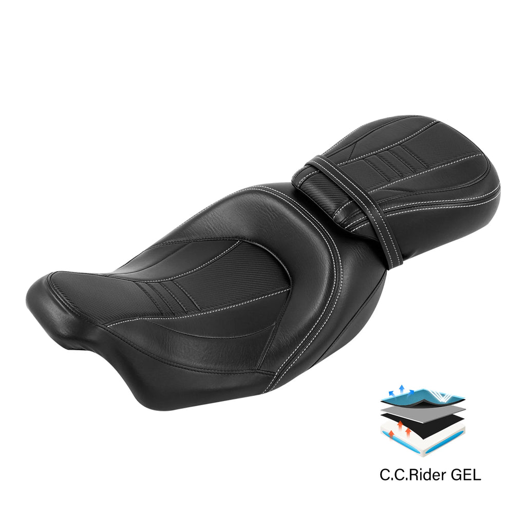 Gel Seat Cushion for Harley Electra Glide (2009–2023)