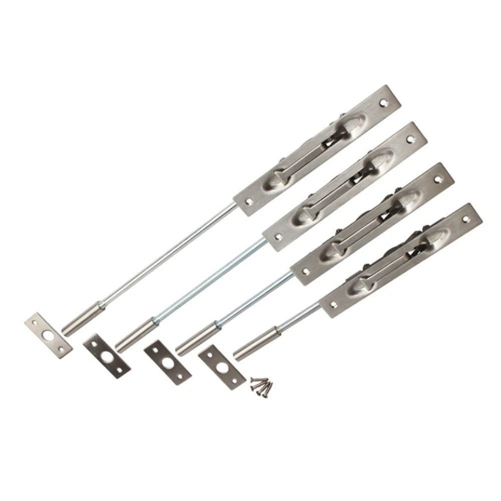 304 Stainless Steel Silver Latch for Wood Doors with Security Lock
