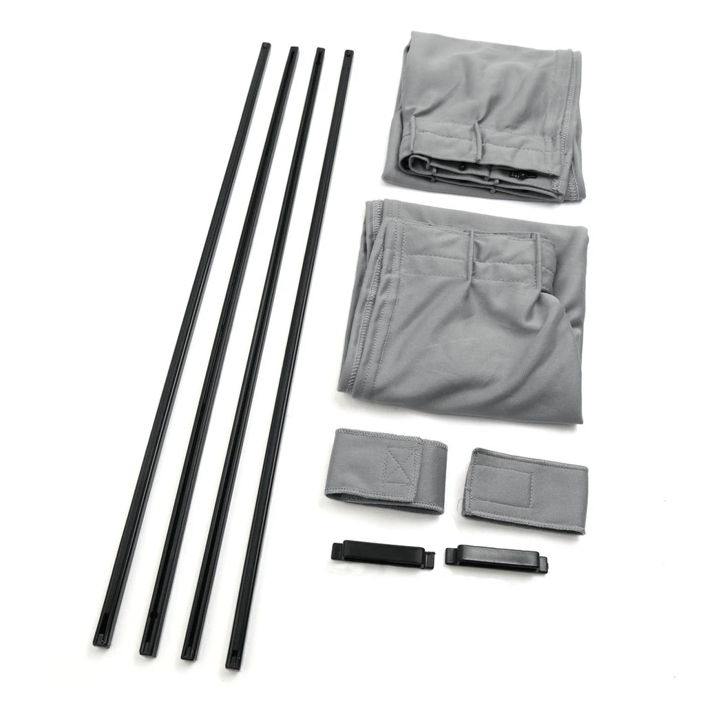 2 Pcs Adjustable UV Sunshade Visor for VIP Car Window (Fits )