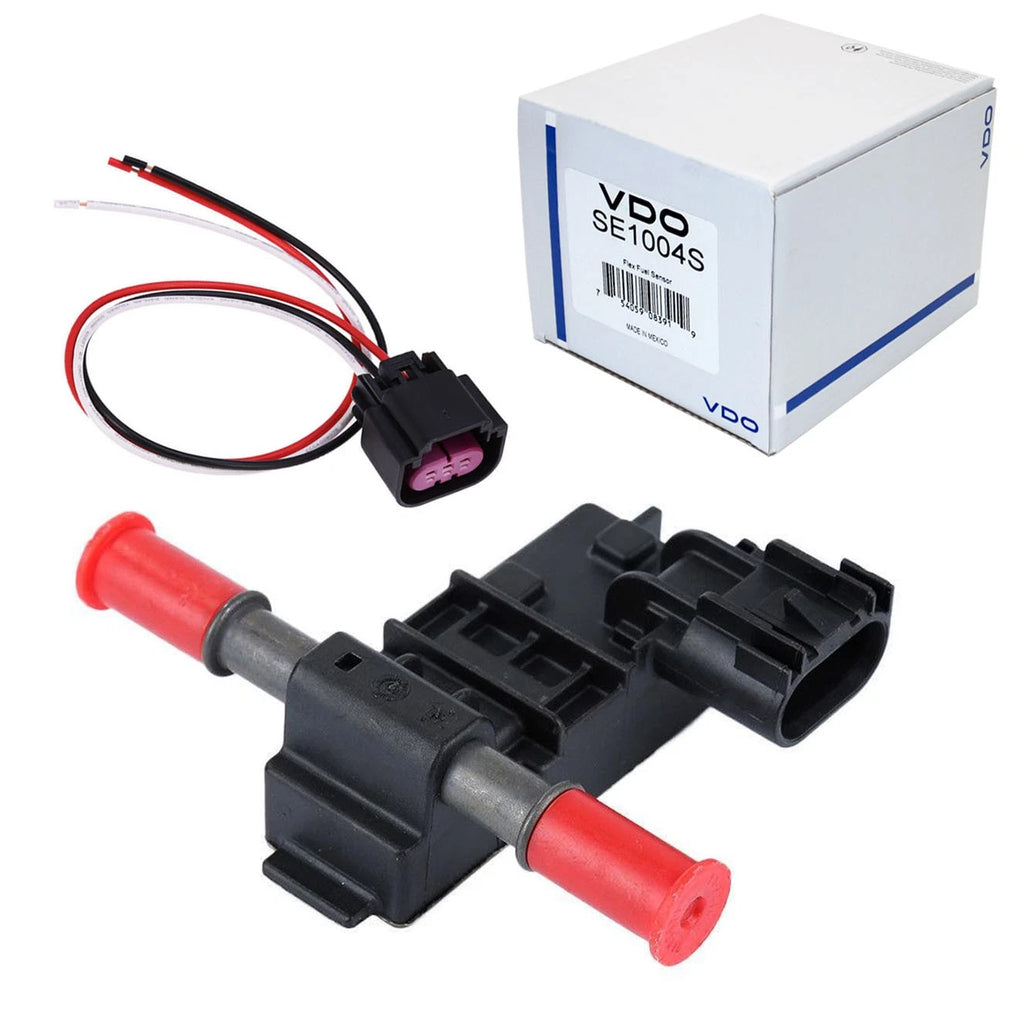 Genuine Soft Fuel Sensor E85 + Braided Cable for GM (13577429)