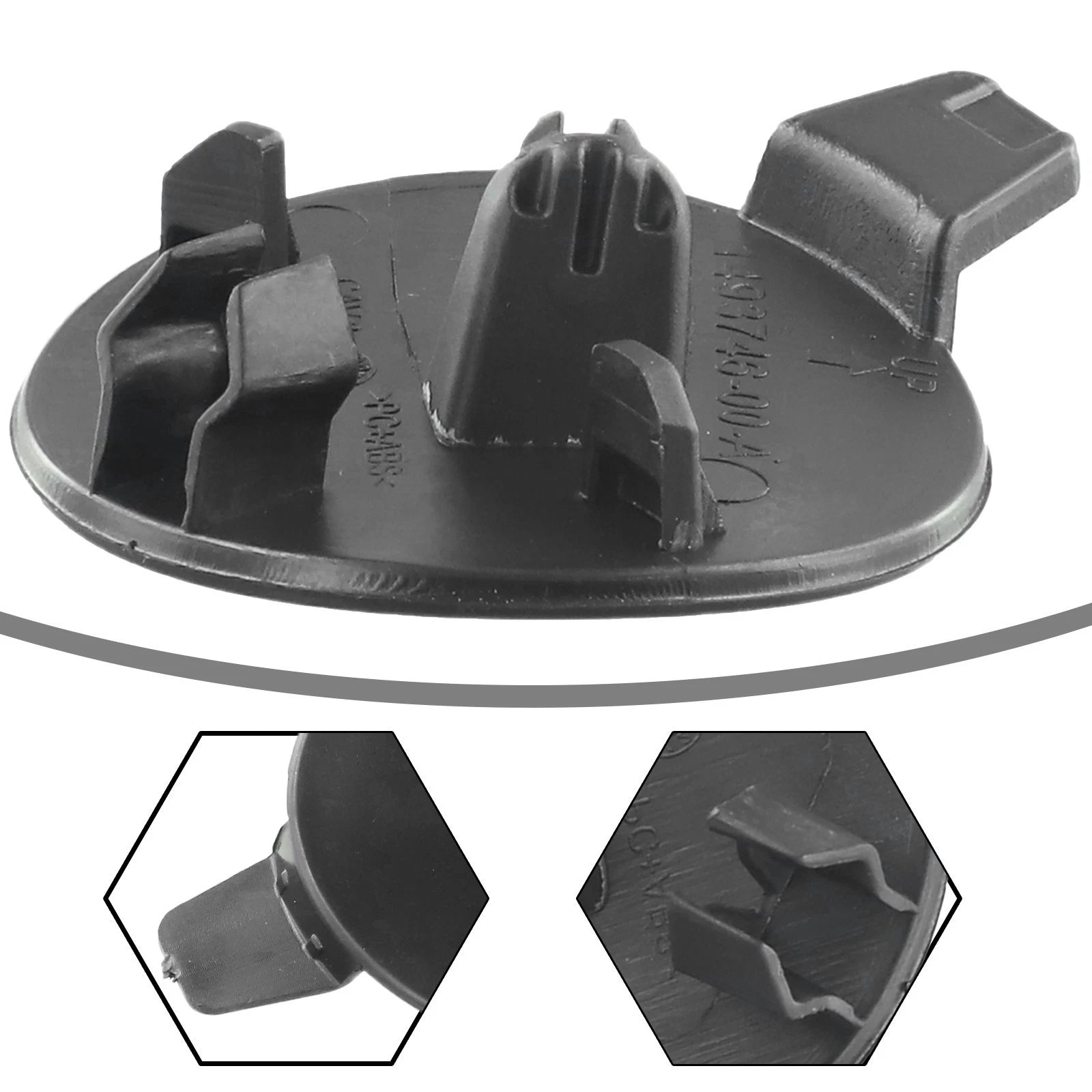 Tow Hook Cover Cap for Tesla Model Y (2021–2022)