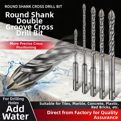 Cross Drill Bit Set for SDSPLUS (4 Sizes)