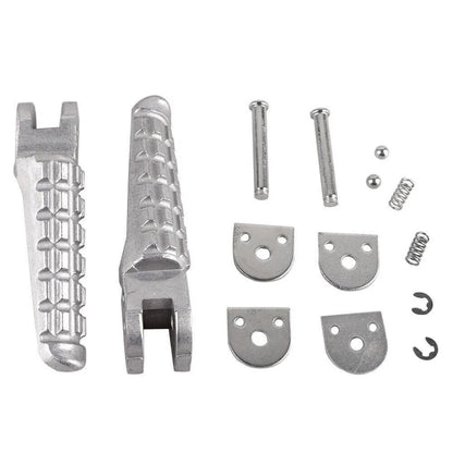 Chrome Rear Passenger Foot Pegs for Ducati Monster 696 796 (2009–2014)