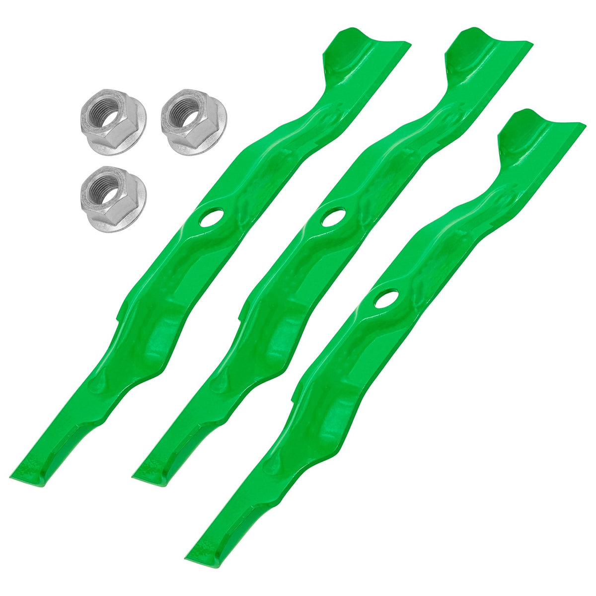 Deck Blade 50 Inch with Nut Replacement for Cub Cadet LT1024 (1998–2015)