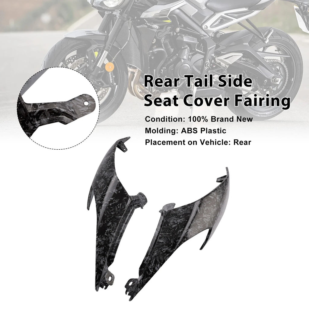 Rear Tail Side Seat Cover Fairing for Street Triple 765 R RS (2020–2025)