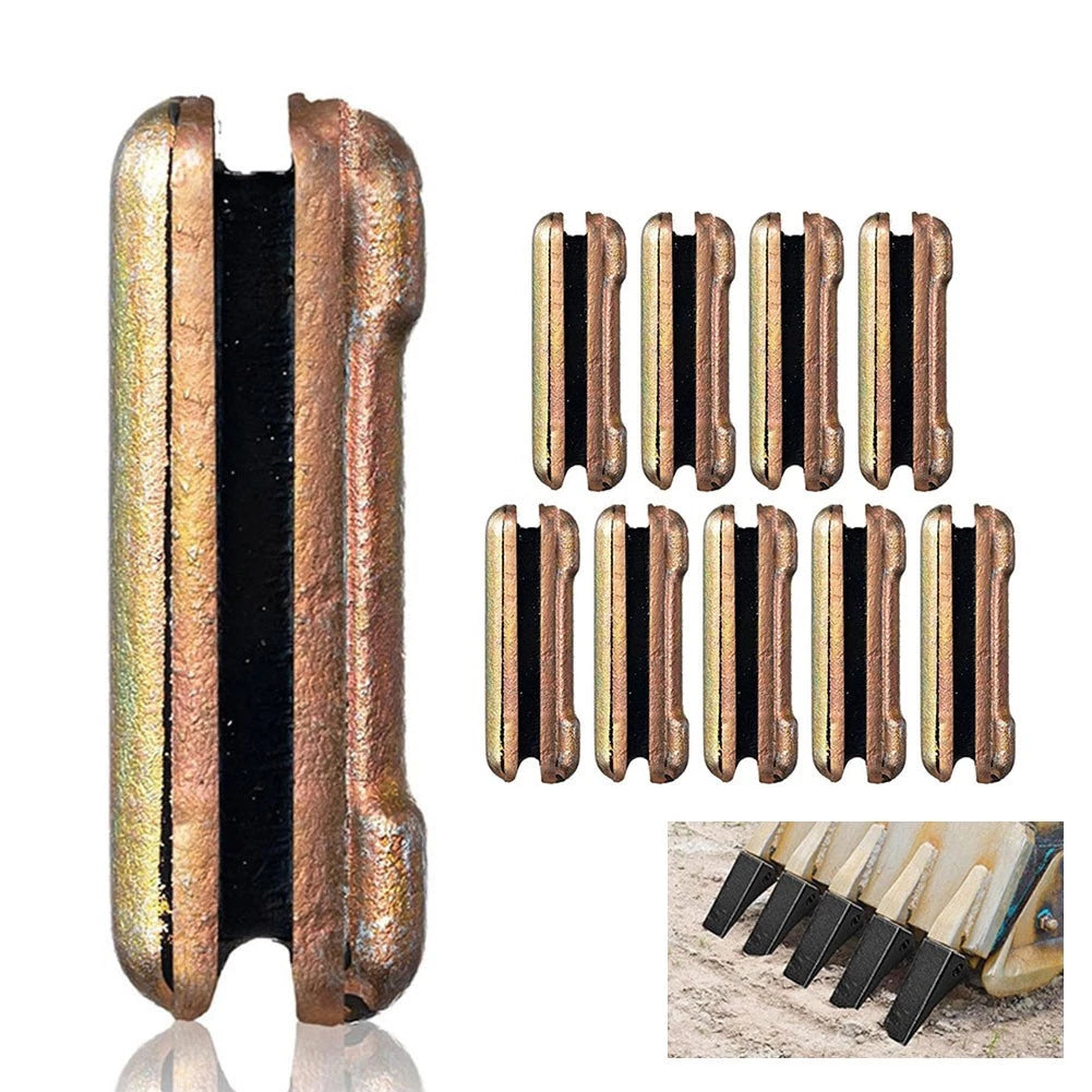 10X Flexible Pins for Mini Excavator Bucket Teeth T23P D39094