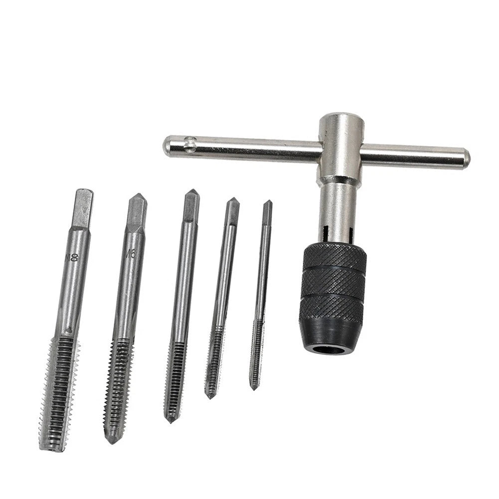 5PC Adjustable Ratchet Socket Wrench Set for M3 M8