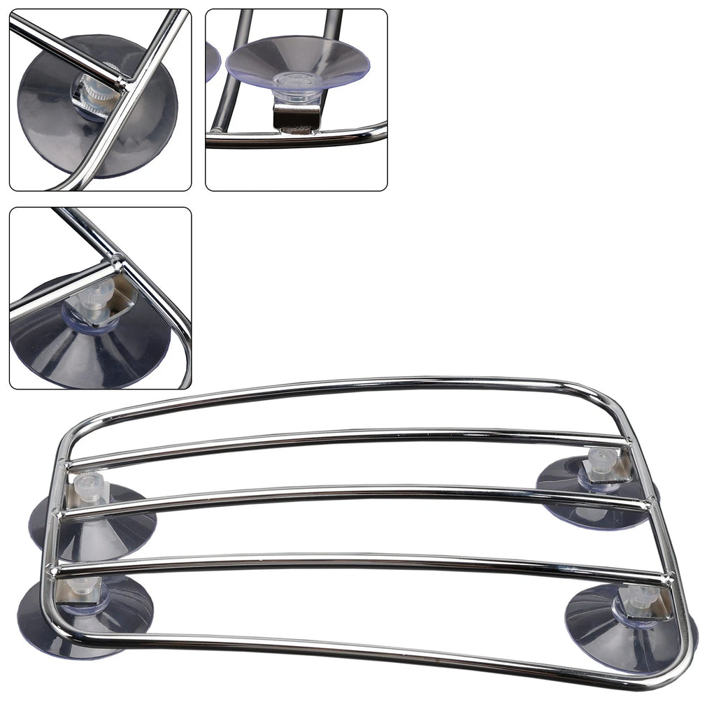 Chrome Fuel Tank Rack for Triumph Bonneville T100 T120 Thruxton Scrambler 900 (2001–2023)
