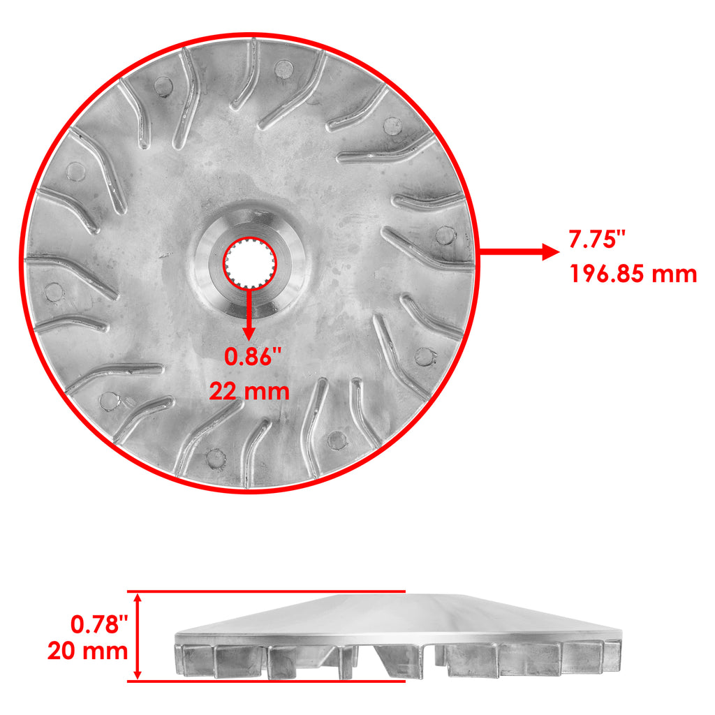 Primary Fixed Sheave Replacement for Yamaha Outboard (2000–2007)