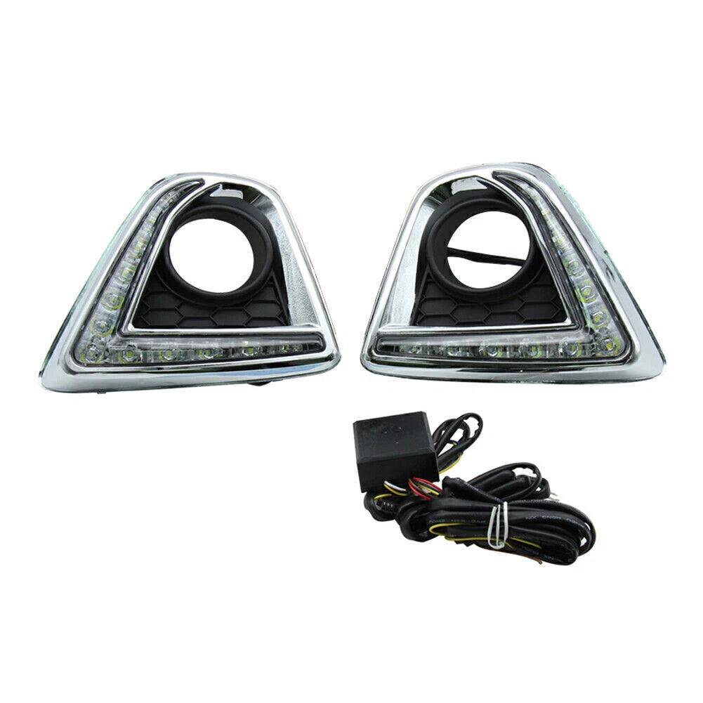 2X Front DRL LED Daytime Running Lights for Mazda CX-5 (2012–2014)
