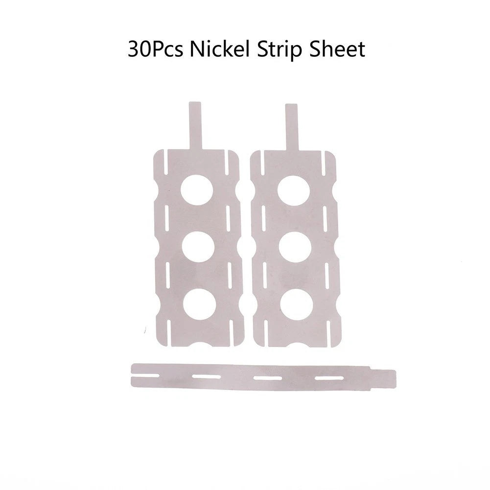 30PCS Nickel Sheets for Battery Spot Welding