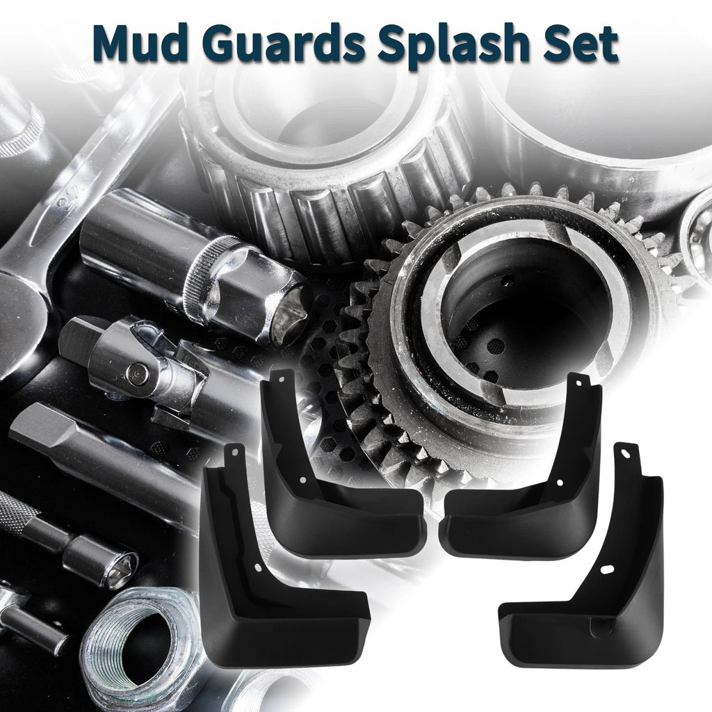Mud Flaps Splash Guards 1 Set for Volkswagen Golf Sportsvan (2019–2020)