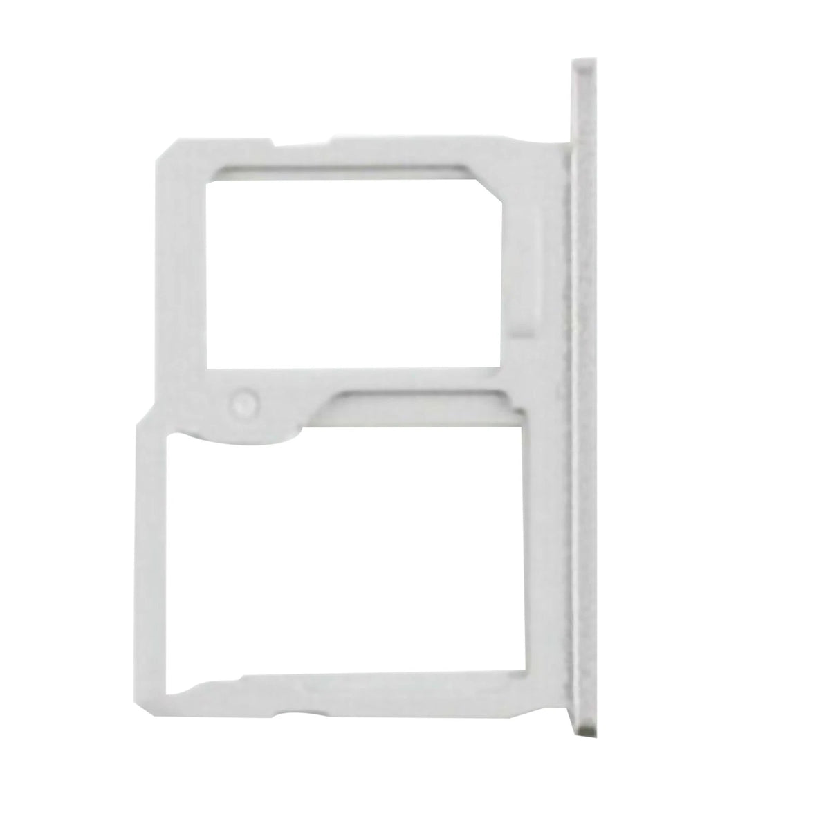 Sim Card Slot Holder Tray for LG G6 (2017) - Black/Silver
