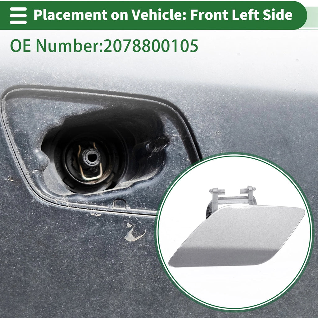 Front Left Side Headlight Washer Nozzle Cover Cap for Mercedes-Benz (2014–2019)