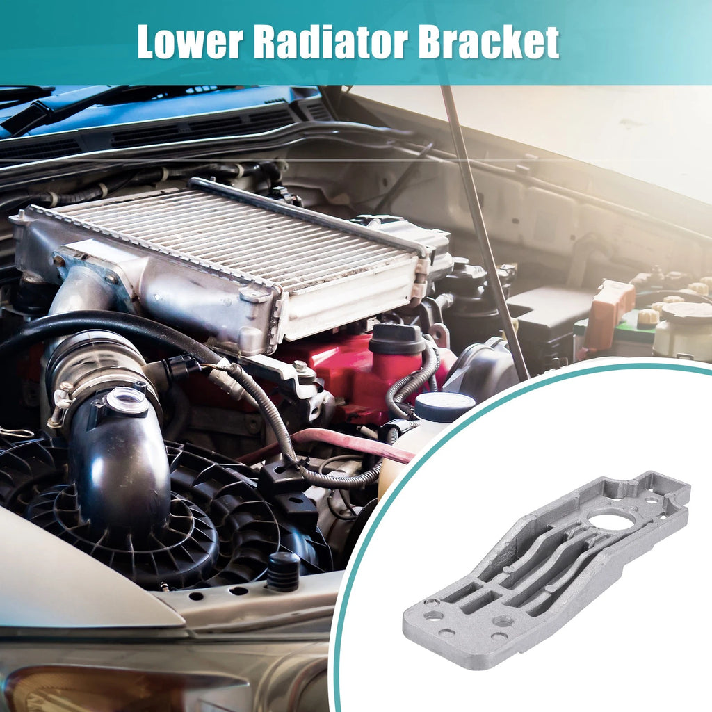 Lower Radiator Bracket with Rubber Cushion Bushing Set for Buick (2pcs) (2005–2015)