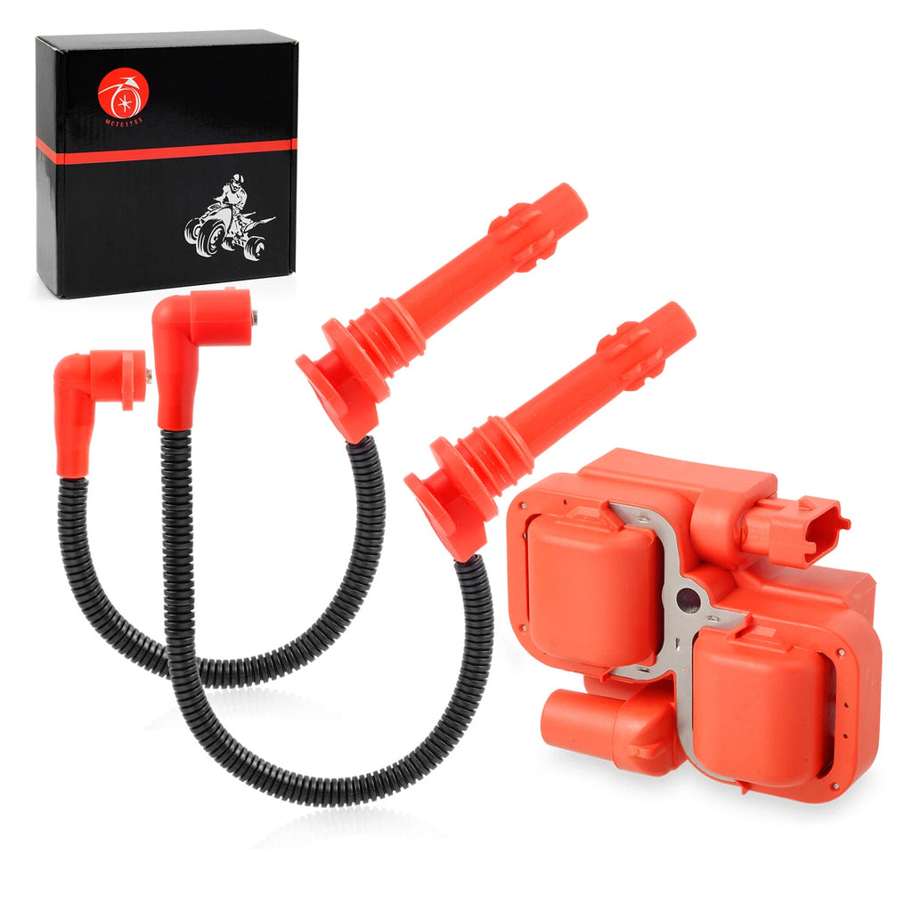 Ignition Coil with Wire & Cap for Polaris RZR XP 4 S 900 1000 RS1 Turbo (2014–2023)