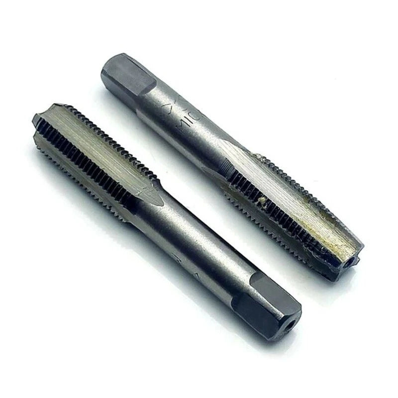 2X Taper Thread Tap Set 10mm x 1 for CNC Metalworking Tools