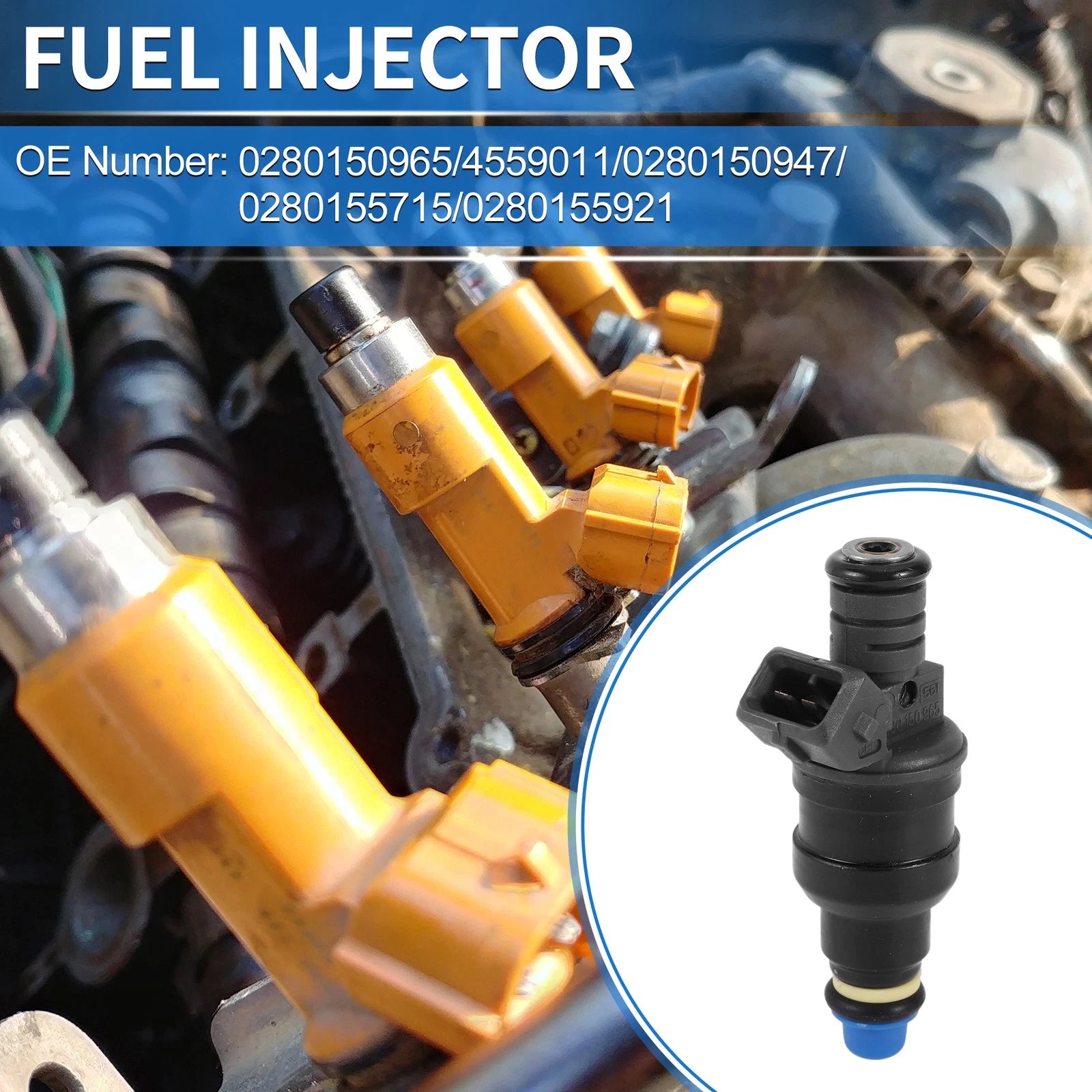 Fuel Injector Replacement for Chevrolet Camaro 2.5L (1985–1986)