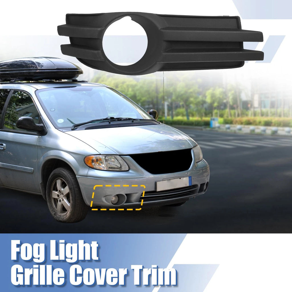 Front Right Fog Light Grille Cover Replacement for Dodge Grand Caravan (2008–2010)