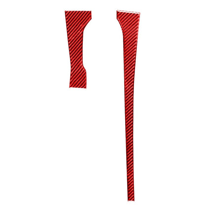 2X Shifter Side Panel Strip Trim for Toyota Tundra (2014–2021) Red