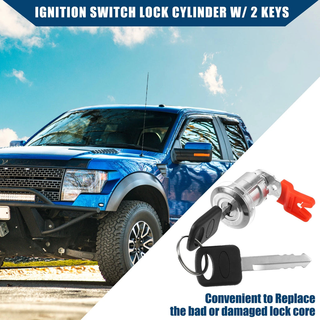 Door Lock Cylinder Set w/Keys for Ford Econoline E150 E250 (1997–2018)