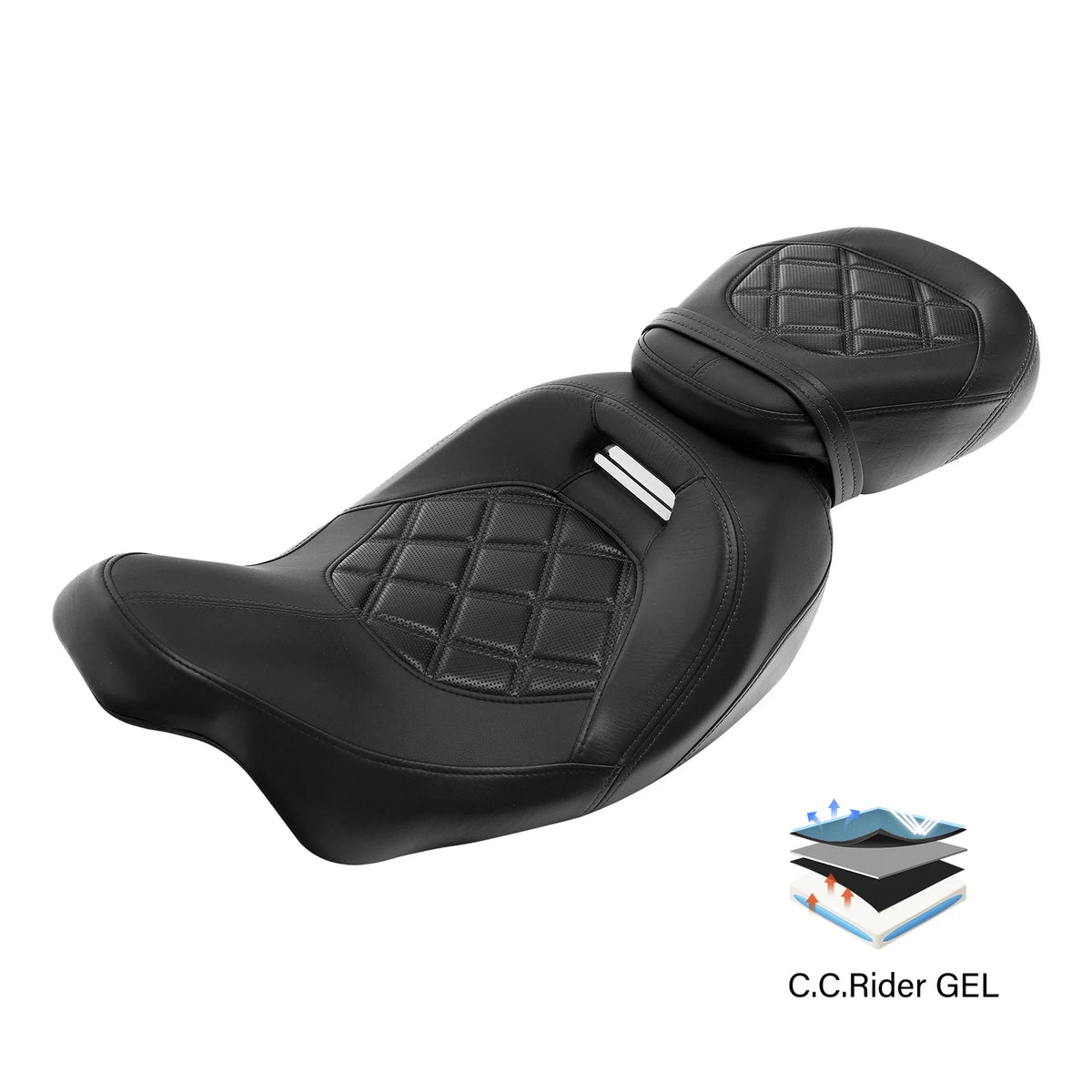 Gel Seat for Harley Touring CVO Road Glide (2009–2023)