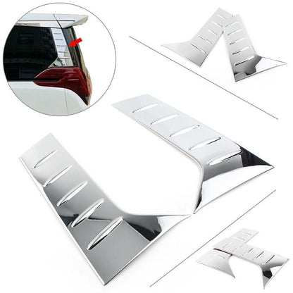 C-Pillar Window Molding Cover Trims for Toyota Alphard (2016–2019)