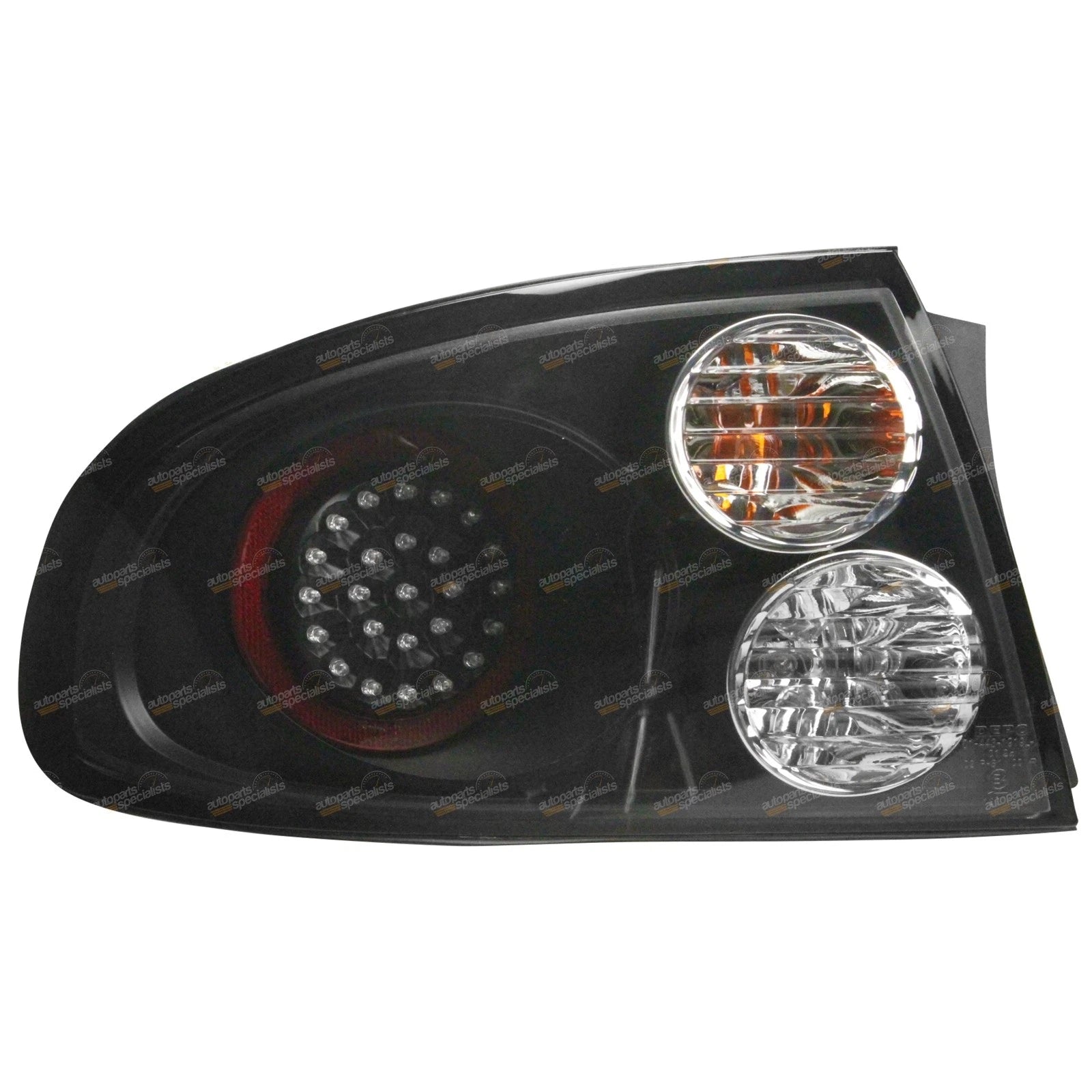 Altezza LED Tail Lights Black for VT VX Commodore Monaro (1997–2006)