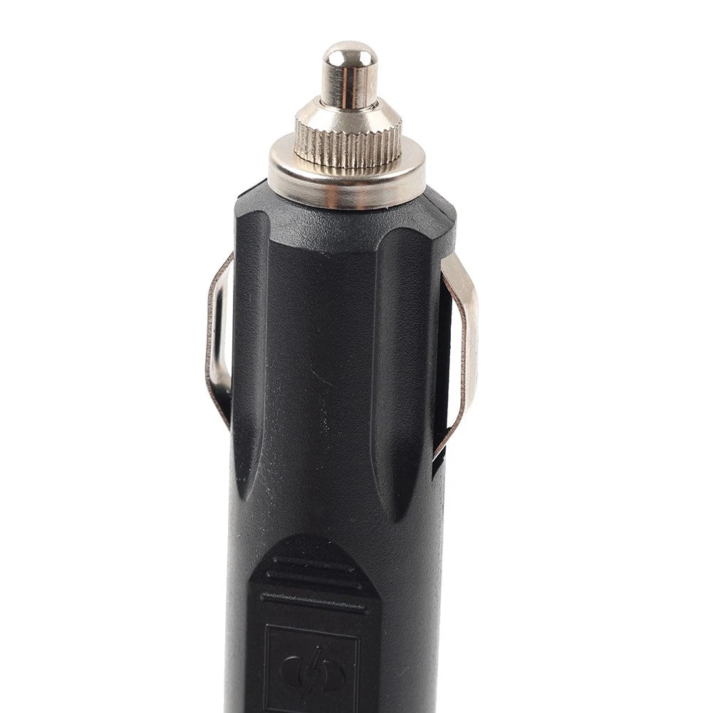 2X 12V/24V Car Cigarette Lighter Socket Plug Connector Power Adapter