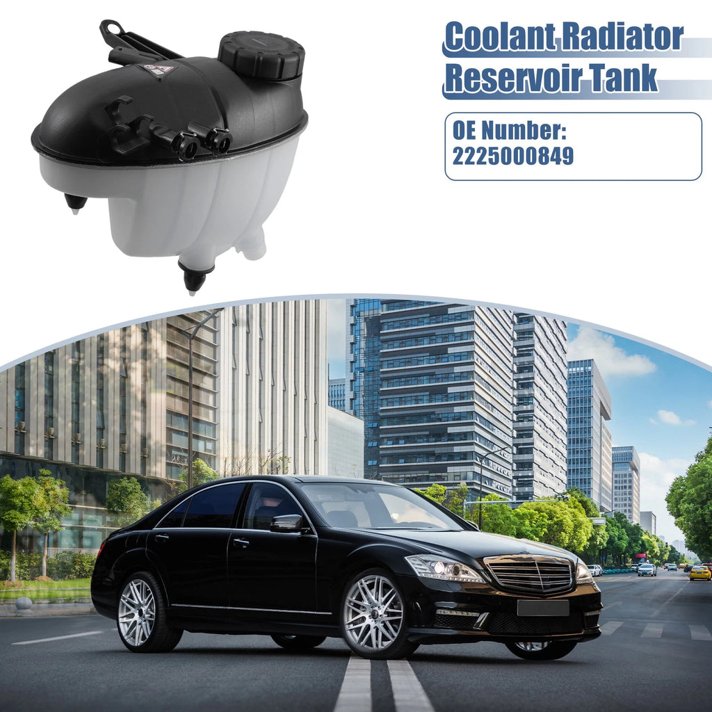 Coolant Reservoir Tank with Cap Sensor for Mercedes-Benz S65 (2014–2020)
