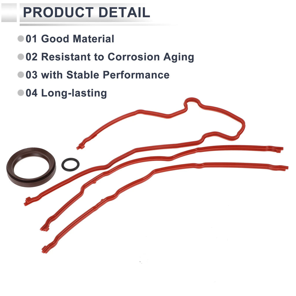 Engine Timing Cover Gasket Set for Ford Explorer (2002–2004)