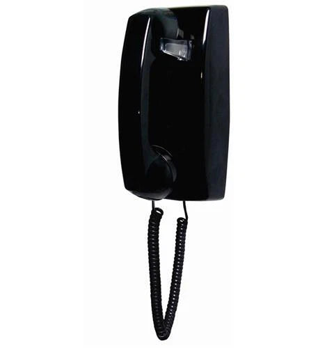 Cortelco 2554NDL-BK Wall Phone for Cortelco 2554 (No Dial)