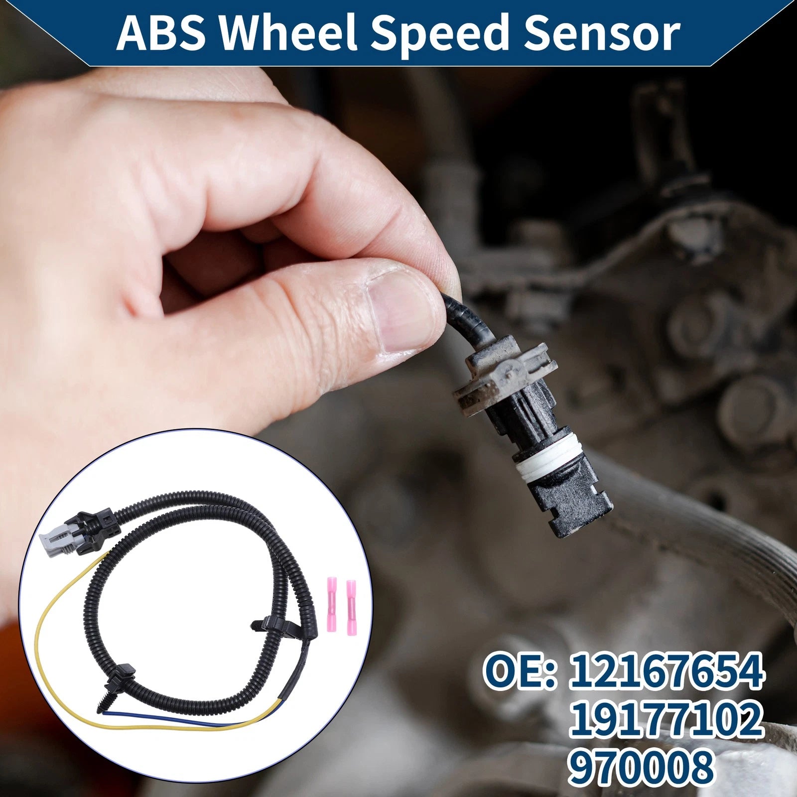 ABS Wheel Speed Sensor Replacement for Chevrolet Malibu (2013–2020)
