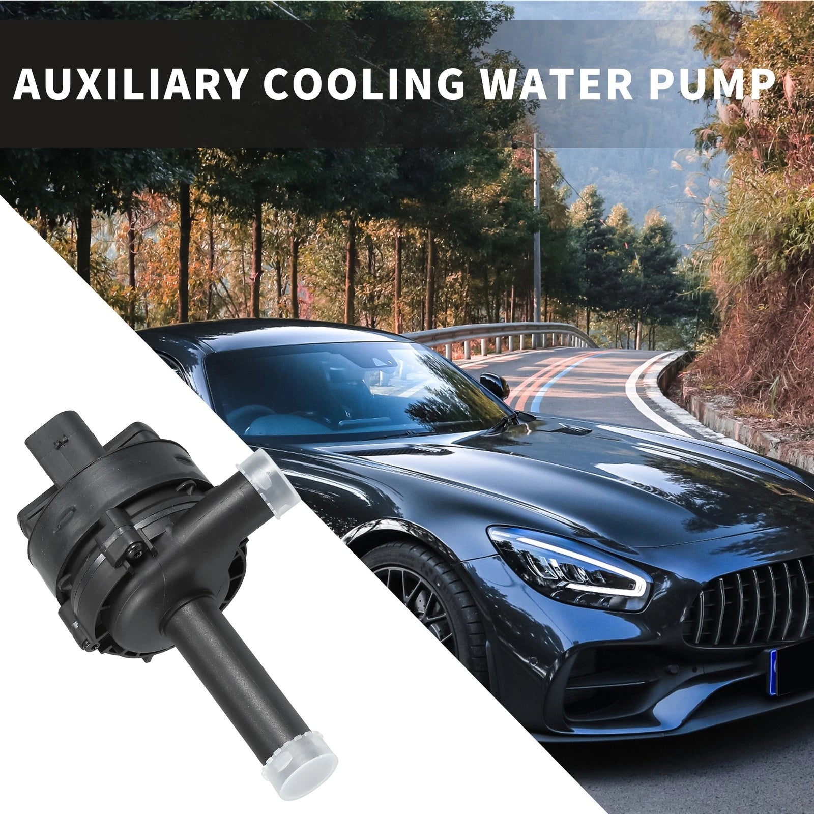Auxiliary Cooling Water Pump Replacement for Mercedes-Benz CL550 C216 (2007–2014)