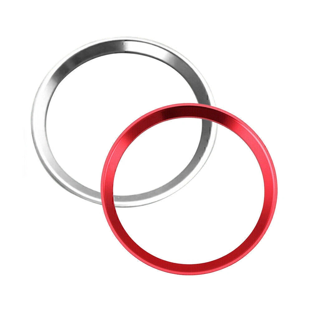 Steering Wheel Center Decor Ring Trim for Mercedes Benz C E CLA GLA GLC (2014–2023)