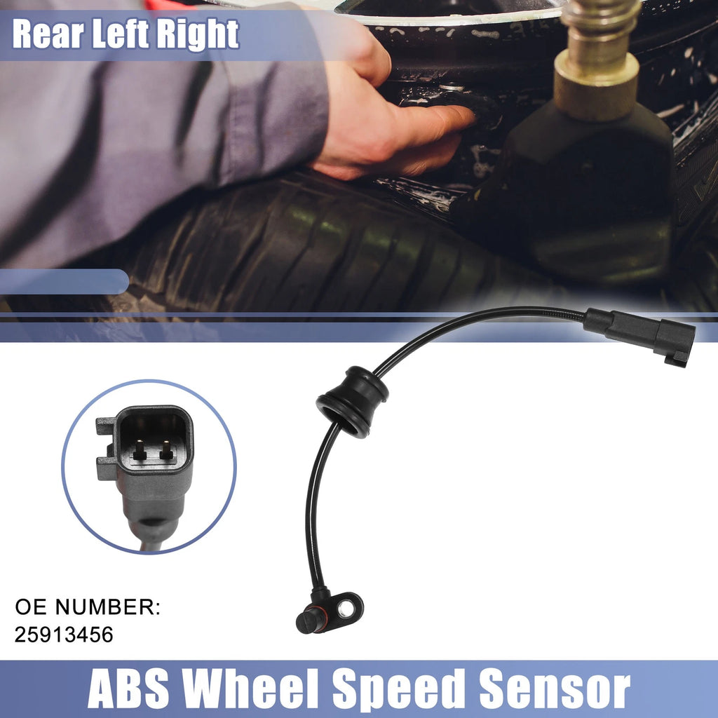 ABS Wheel Speed Sensor Rear Left Replacement for Chevrolet (2008–2016)