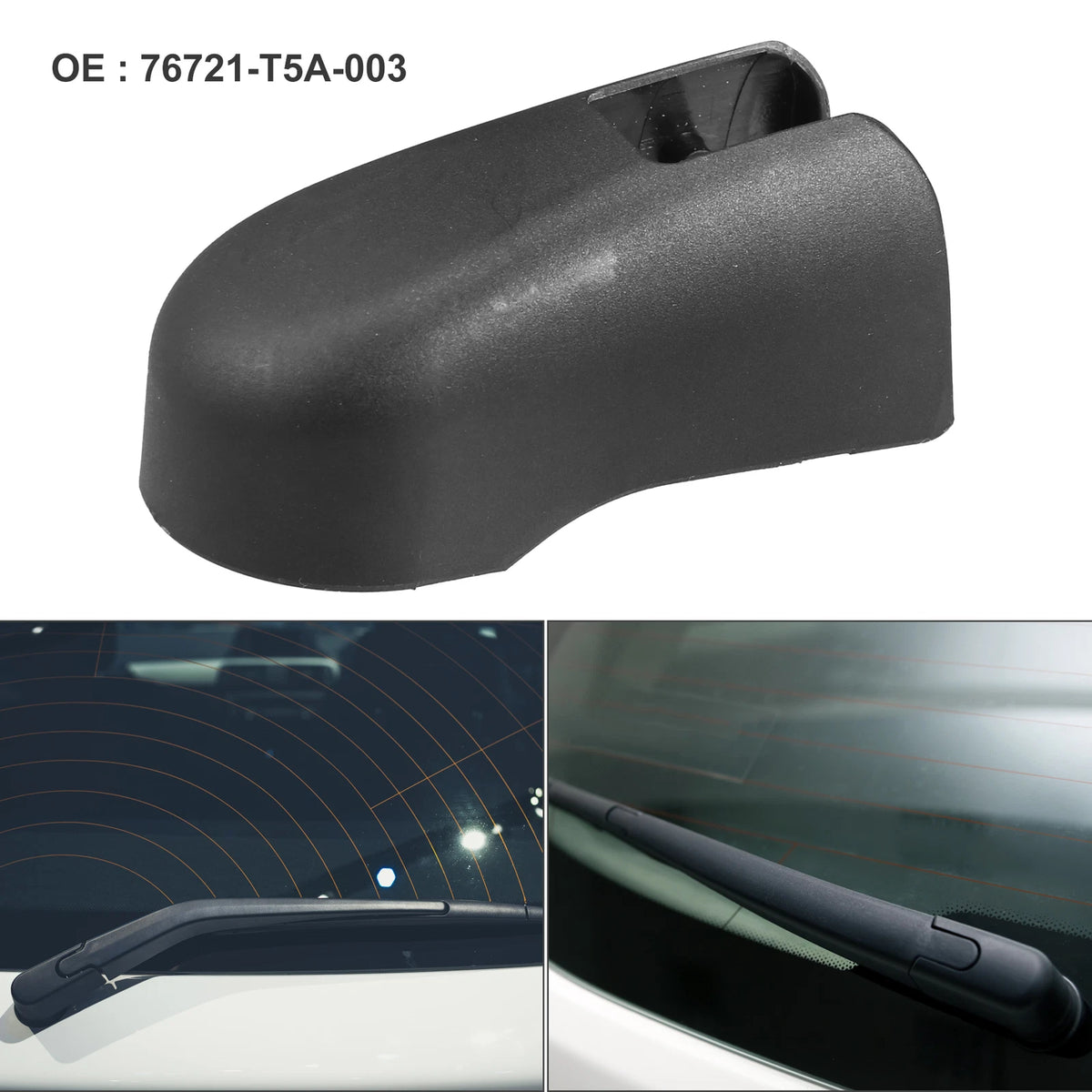Rear Windshield Wiper Arm Cover Replacement for Honda Fit (2015–2020)