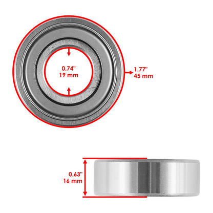 Deck Spindle Rebuild Kit for Troy-Bilt Walk Behind Trimmer Mowers (2000–)